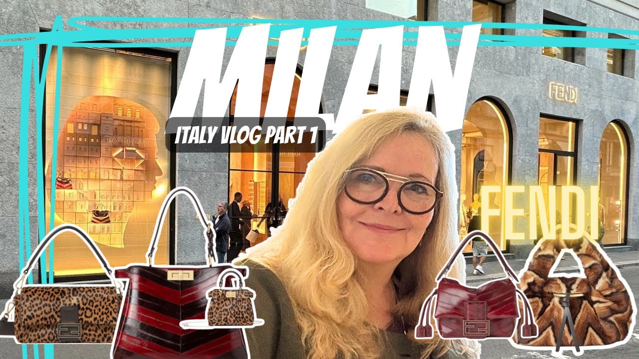 РОСКОШНЫЙ ШОПИНГ В МИЛАНЕ В PALAZZO FENDI, ВКЛЮЧАЯ ГОРЯЧИЕ ДИЗАЙНЕРСКИЕ СУМКИ | 🇮🇹 ИТАЛЬЯНСКИЙ VL...