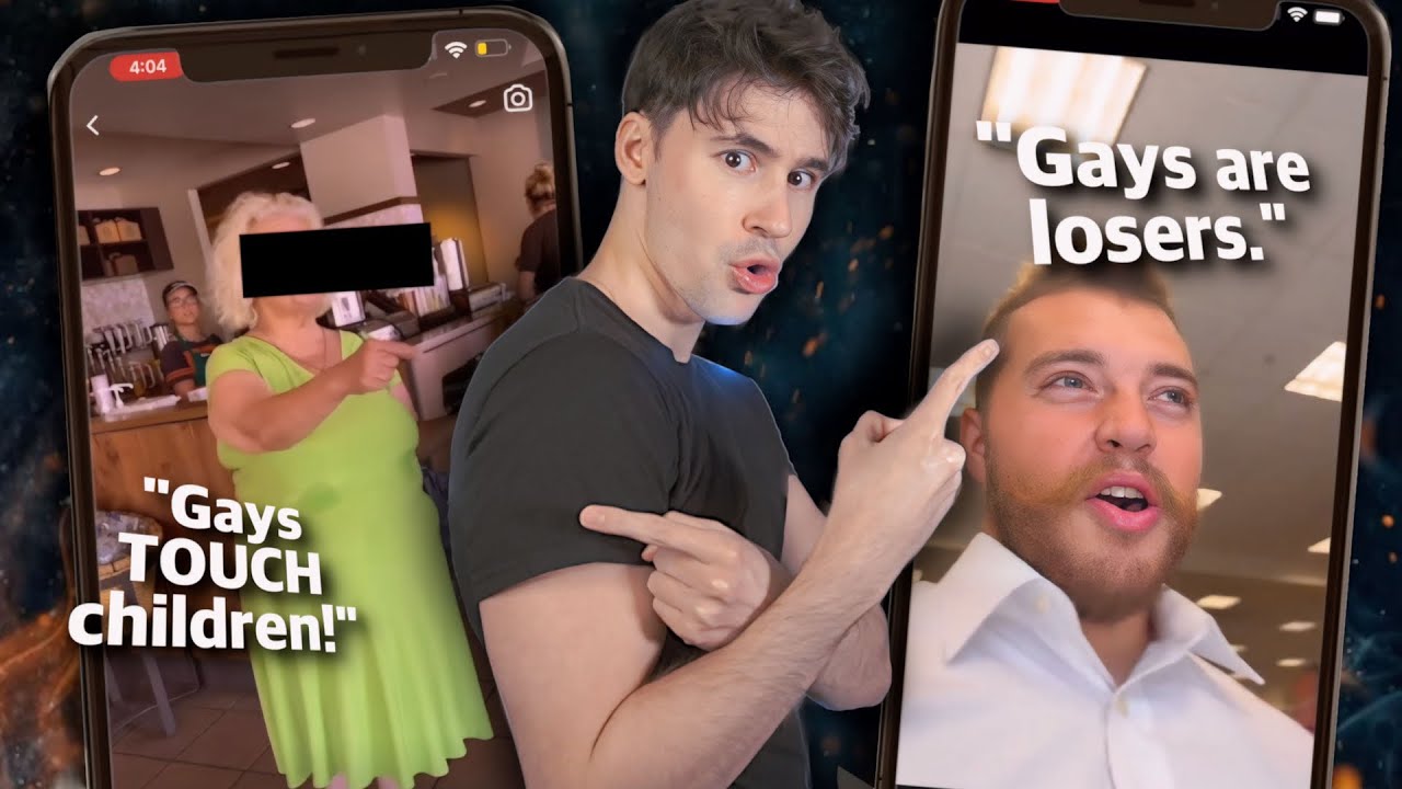 ROASTING homophobes and their ANTI-GAY TIKTOKS