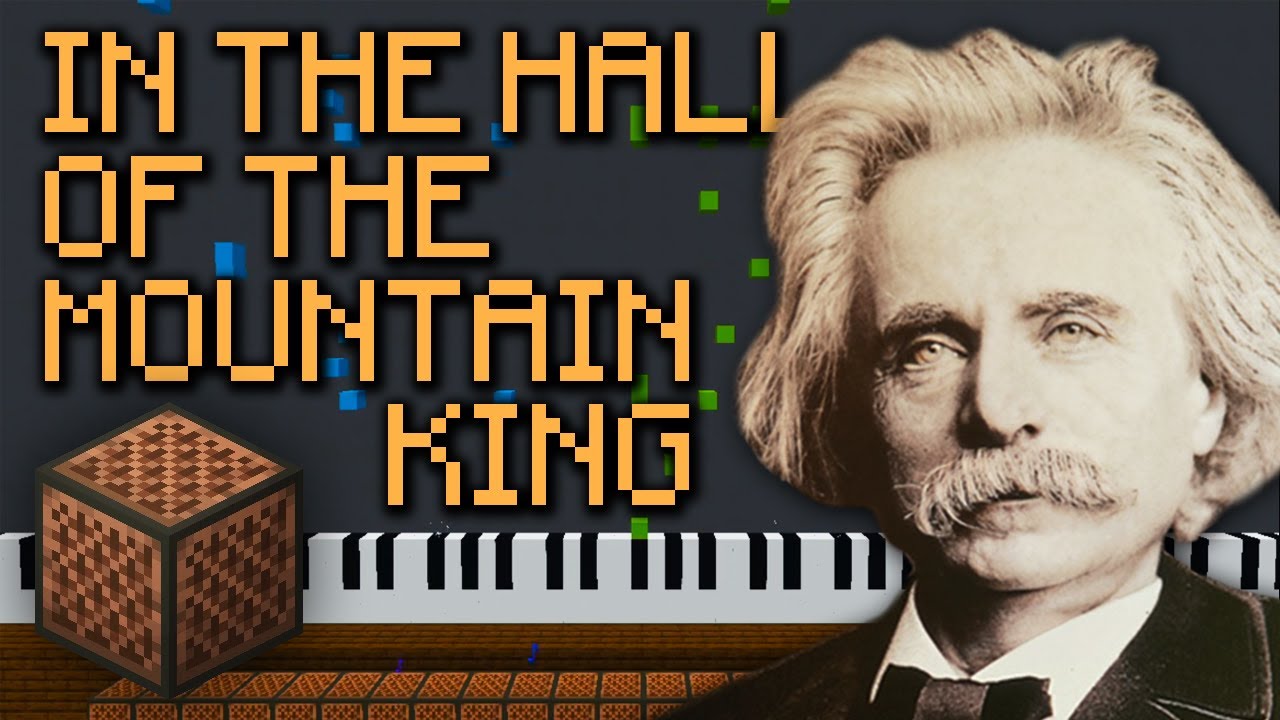 In the Hall of the Mountain King - Minecraft Note Block Command Block Cover