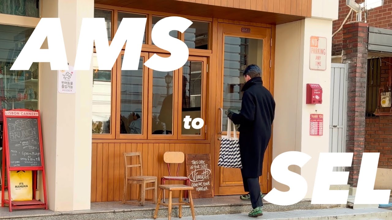 Fly with me AMS to ICN via CPH 🇰🇷✈️ | SAS Business Class Review and My Jetlag Remedy