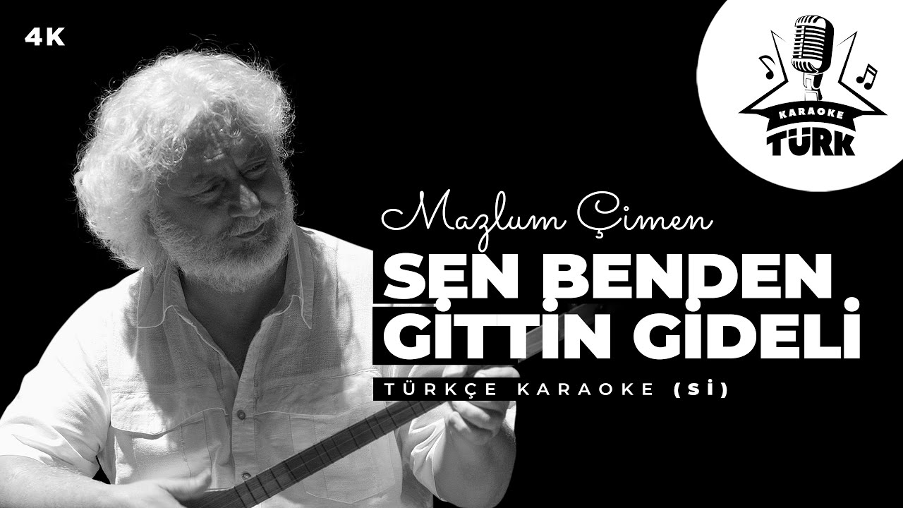 KARAOKE I Sen Benden Gittin Gideli I Sİ