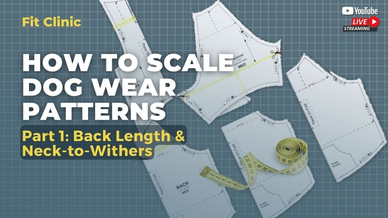 Part 1: How to Scale Dog Wear Patterns – Back Length & Neck-to-WithersUntitled video