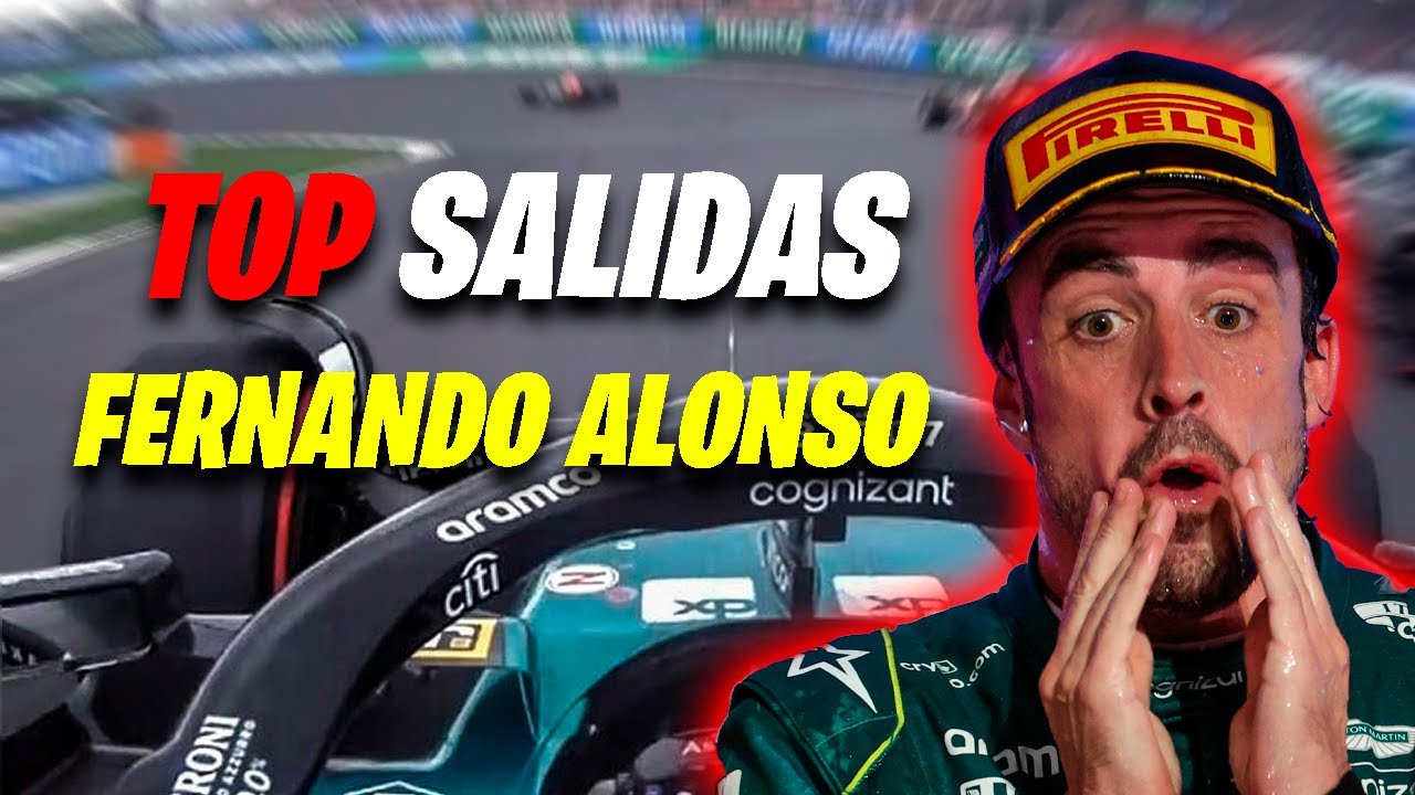 MEJORES SALIDAS  de FERNANDO ALONSO 💥|| Narración de ANTONIO LOBATO