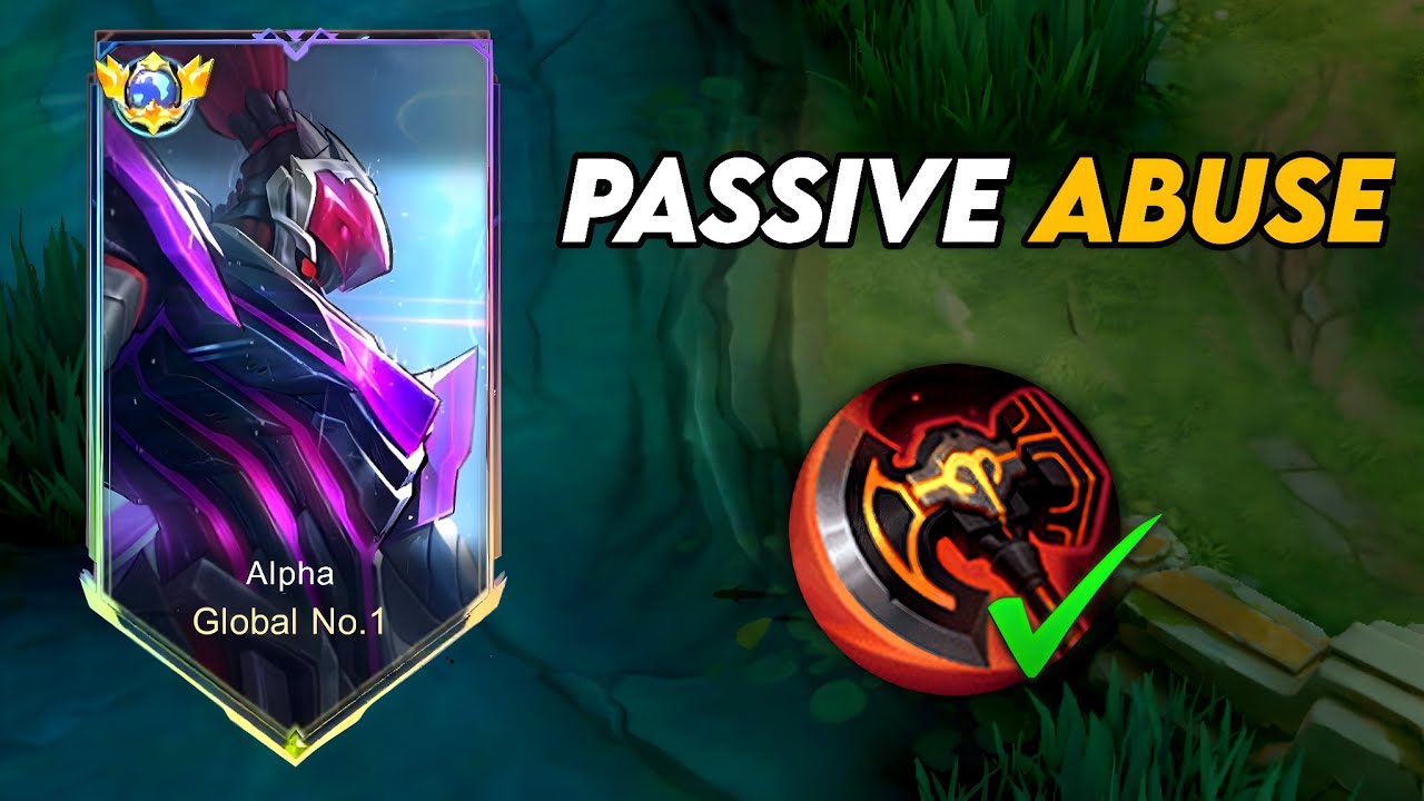 ALPHA SECRET TRICK TO DOMINATE TANKY HEROES!! TOTALLY INSANE 😱