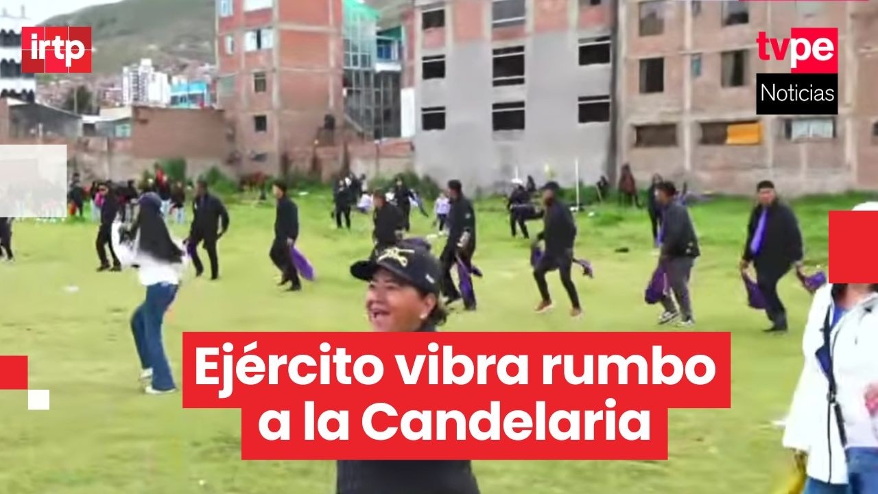 Ensayos finales en Puno: Centinelas del Altiplano ultiman detalles para la fiesta de la Candelaria
