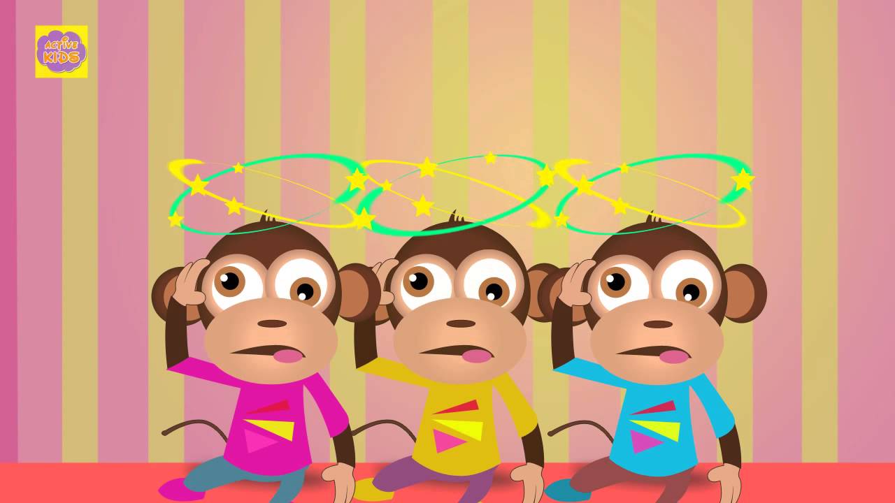 Five Little Monkeys Jumping On The Bed Song For Kids | English Nursery Rhymes For Children