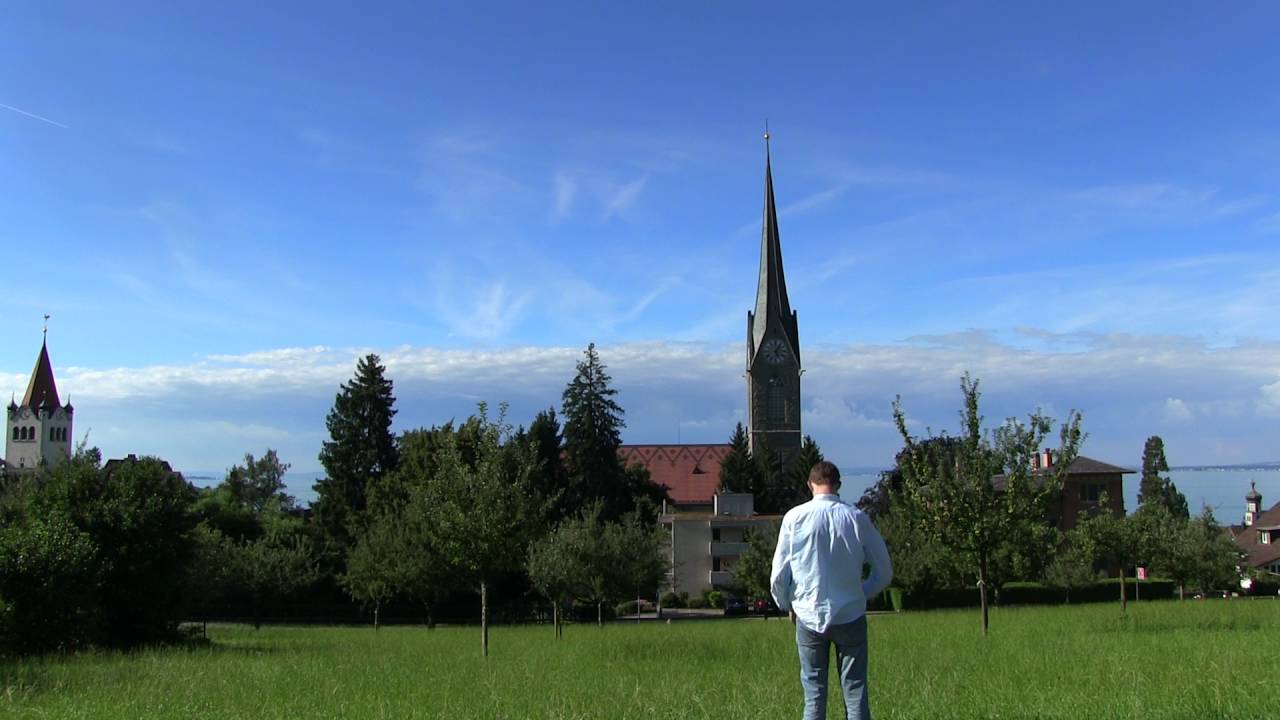 CH - Rorschach (SG) Sonntagseinläuten (Alle 3 Kirchen Zusammen) Stadtgeläute