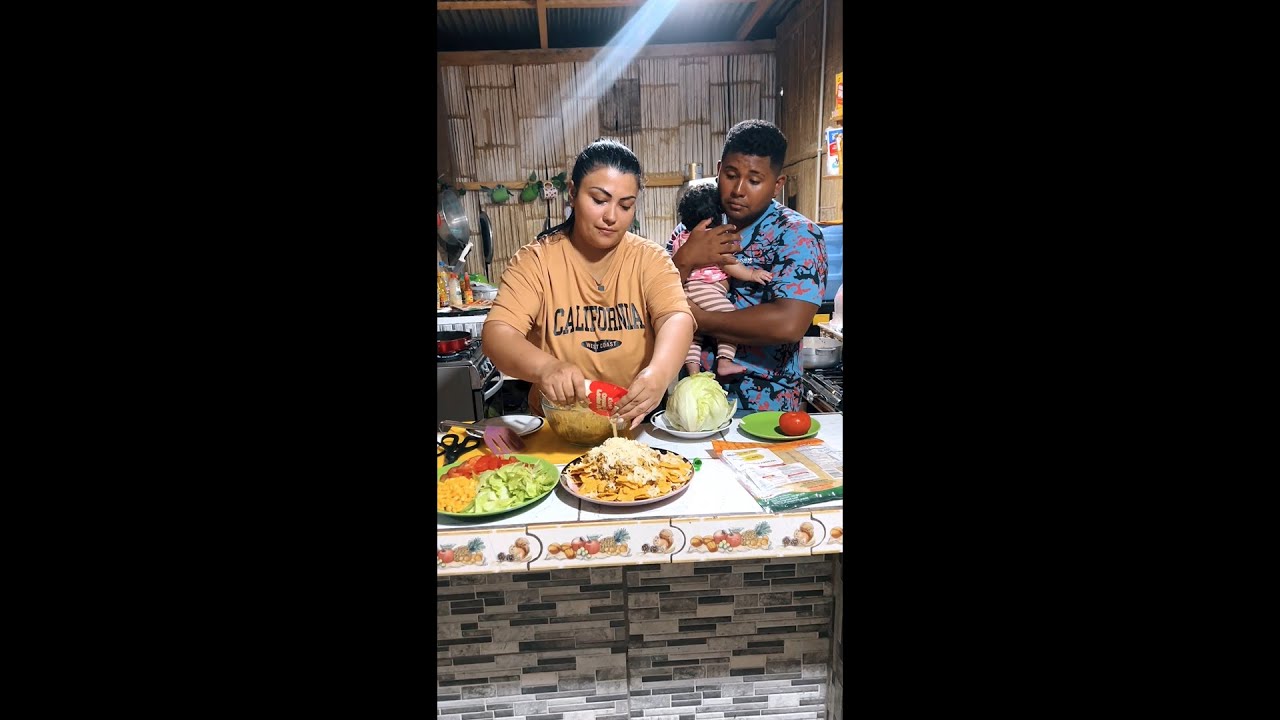 Mi pareja nos hizo una comida rica😍🤤