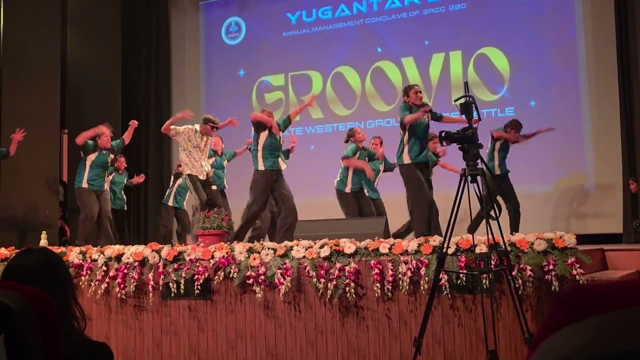 GROOVIO- Dance Competition in SRCC #srcc