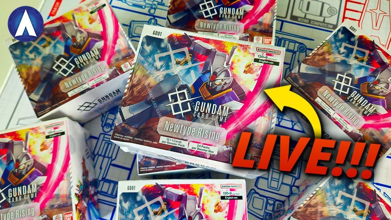 LR++ or BUST!!! GD01 Booster Box Opening | Gundam Card Game TCG