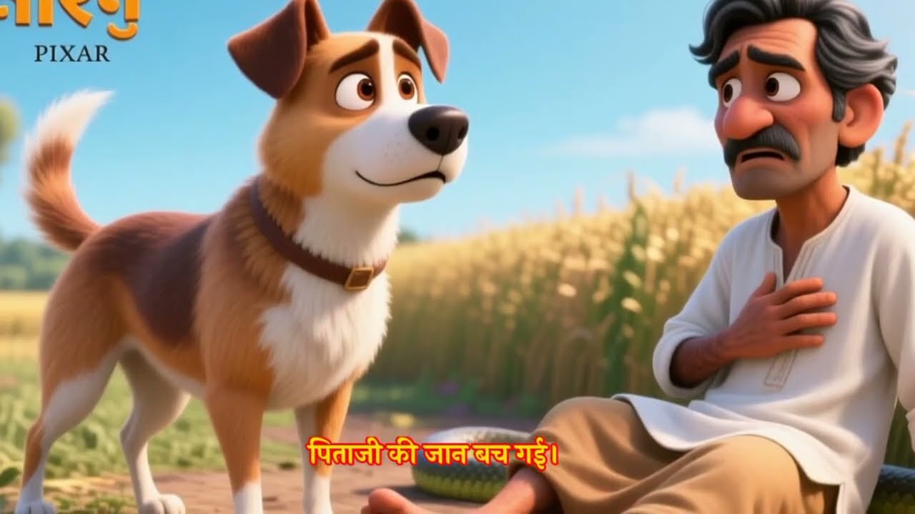 अनाथ पिल्ले की कहानी  🐶 | शेरू की सच्ची कहानी #moralstories #viralvideo