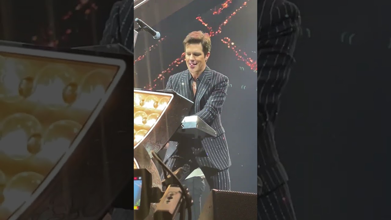Caution - The Killers at the HF 20 encore shows in Las Vegas, NV. Jan 25, 2025