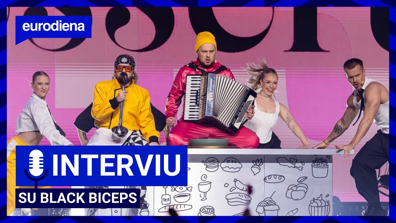 Black Biceps – „Let me cook“ | Eurodiena | EUROVIZIJA.LT finalininkų interviu