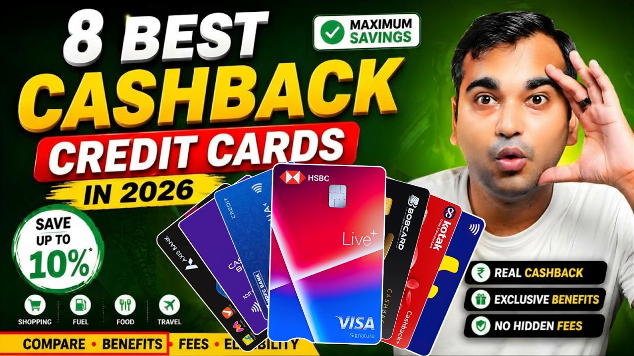Top 8 Cashback Credit Cards in 2026 &ndash; Ultimate Comparison