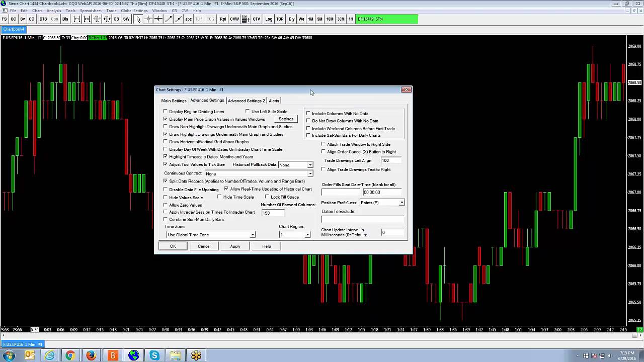 Sierra Chart | How to create continuous contracts
