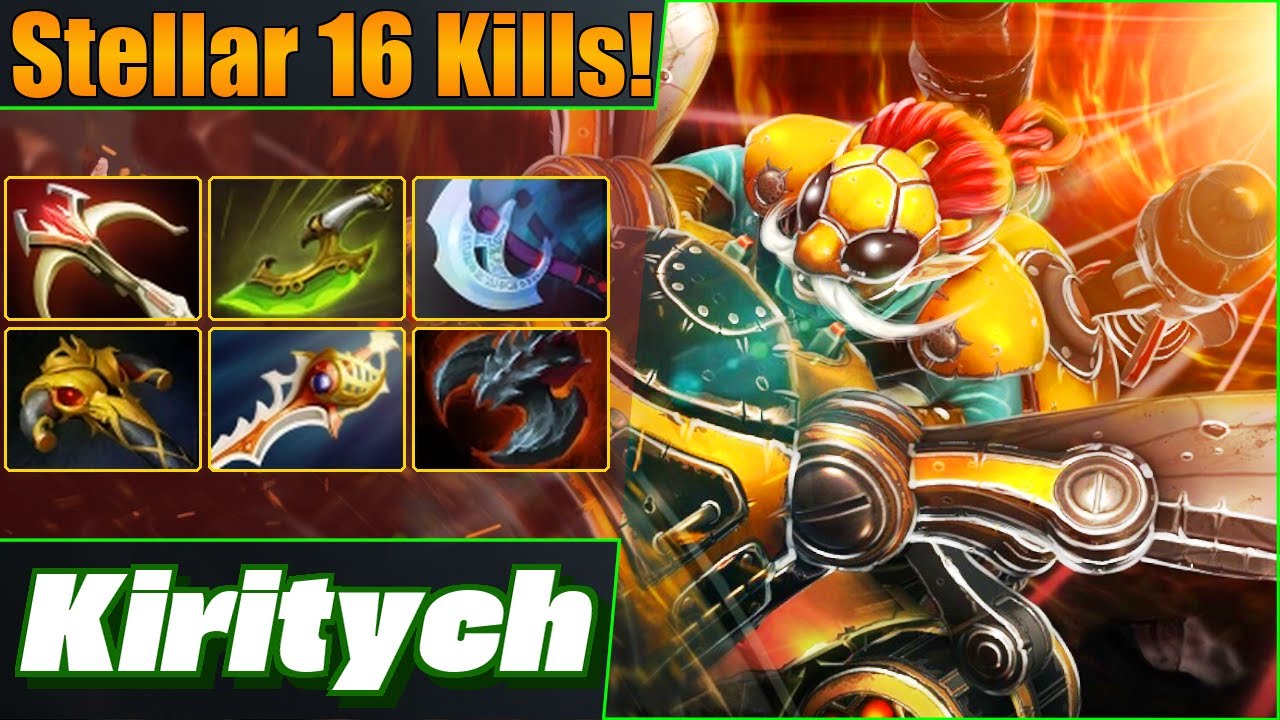 Kiritych Gyrocopter Carry 💪 Epic 16 Kills! Dota 2 DotaPulse Highlight Gameplay