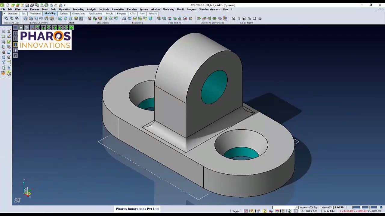VISI   3D Example   4 #VISI #CADCAM #Design #Tooling