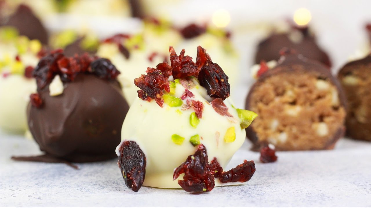 Spekulatius Pralinen selber machen - Weihnachtliche Pralinen / Cake Pops