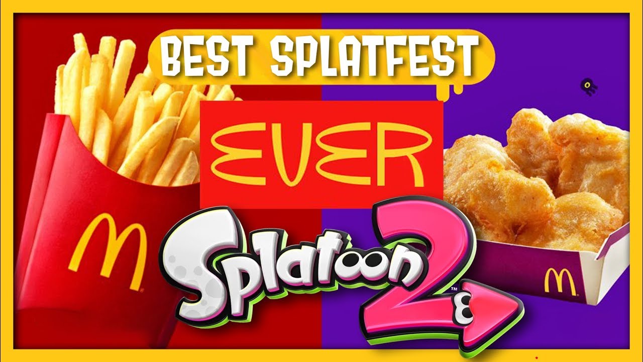 LE MEILLEUR SPLATFEST - McDo dans Splatoon 2