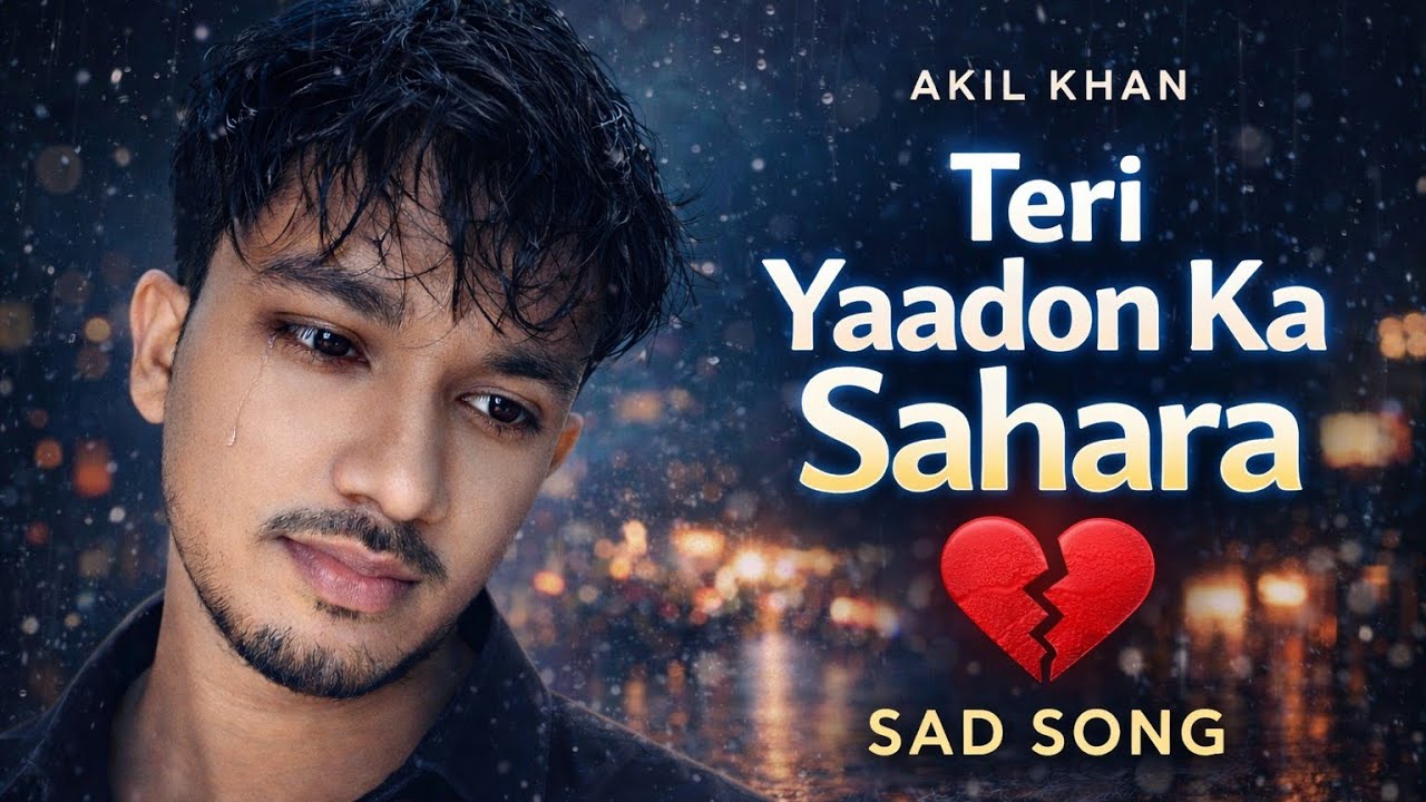 Teri Yaadon Ka Sahara 💔 | Heart Touching Hindi Sad Song | Emotional Love Story Song 2026 Akil Music 