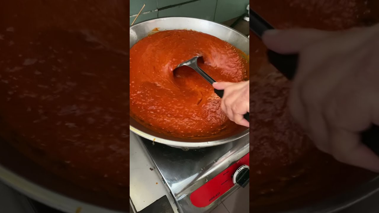 Easiest Sambal Belacan | Shrimp Paste Dried Chilli Spicy Sauce || (Base Sauce) #shorts