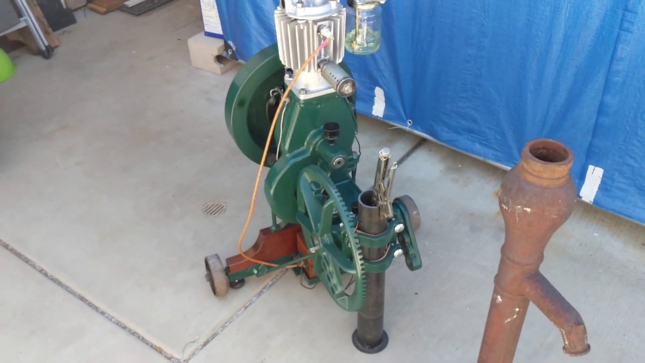 Fuller & Johnson Farm Pump Engine
