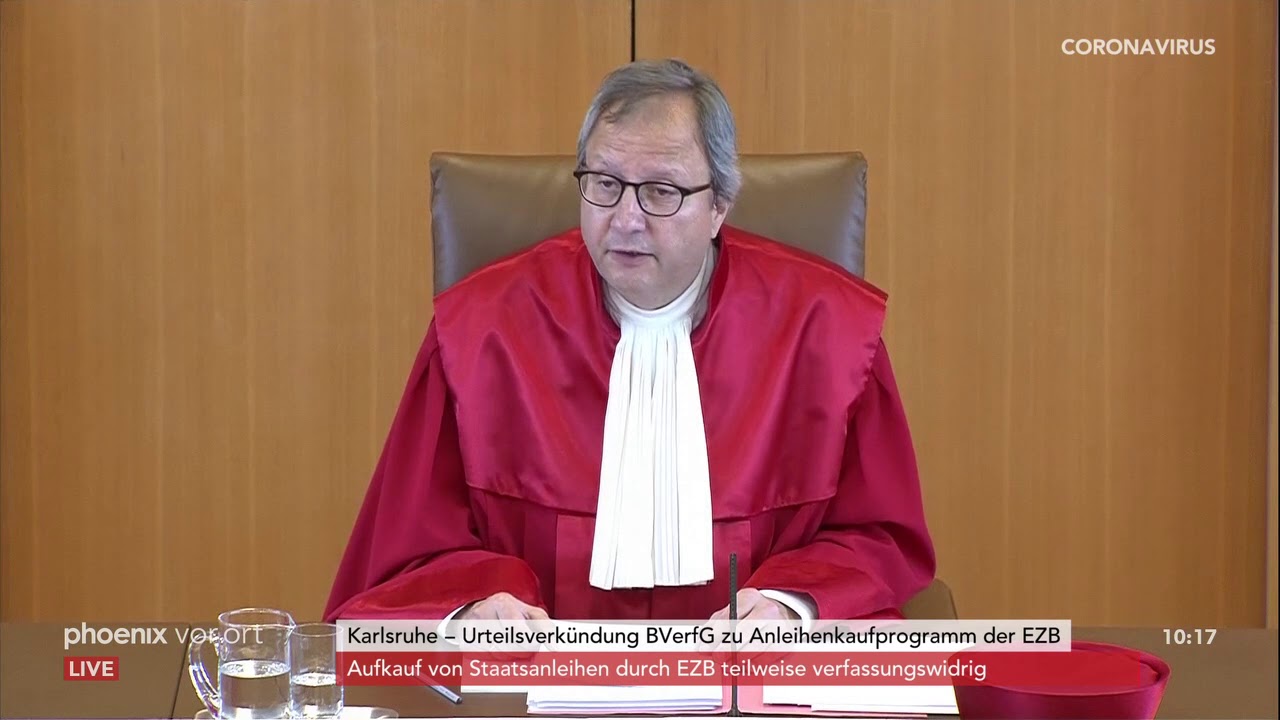 Urteil des Bundesverfassungsgerichts zum EZB-Anleihenkaufprogramm vom 05.05.20