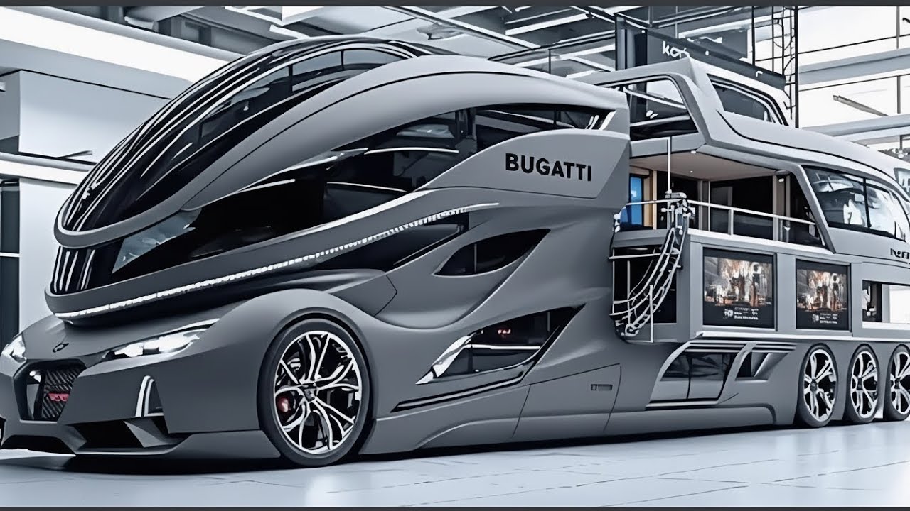 This Bugatti Motorhome Is More Expensive Than a Private Jet 🤯 Ultimate Luxury on Wheels!