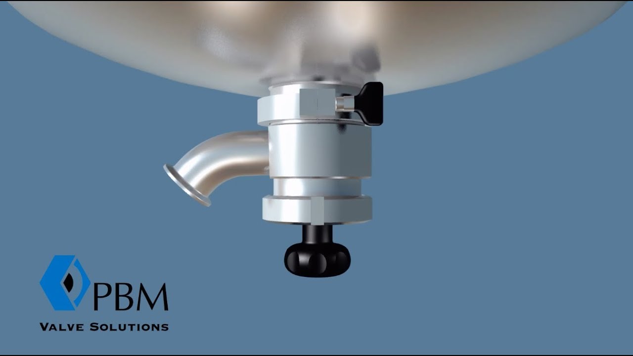 The PBM Radial Diaphragm Tank Outlet Valve