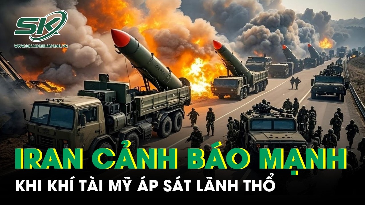 Iran cảnh báo mạnh khi khí tài Mỹ áp sát lãnh thổ