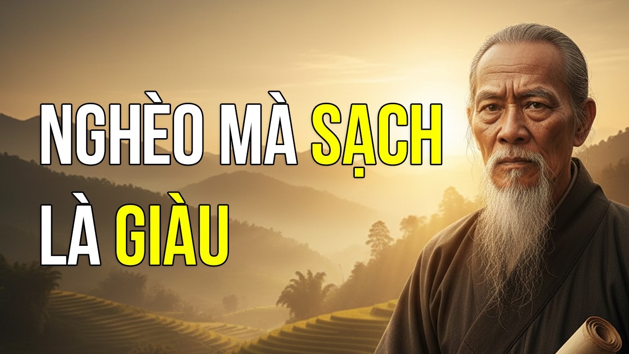 Nghèo Mà Sạch Là Giàu – Lời Dạy Cổ Nhân Thức Tỉnh Cả Một Đời Người