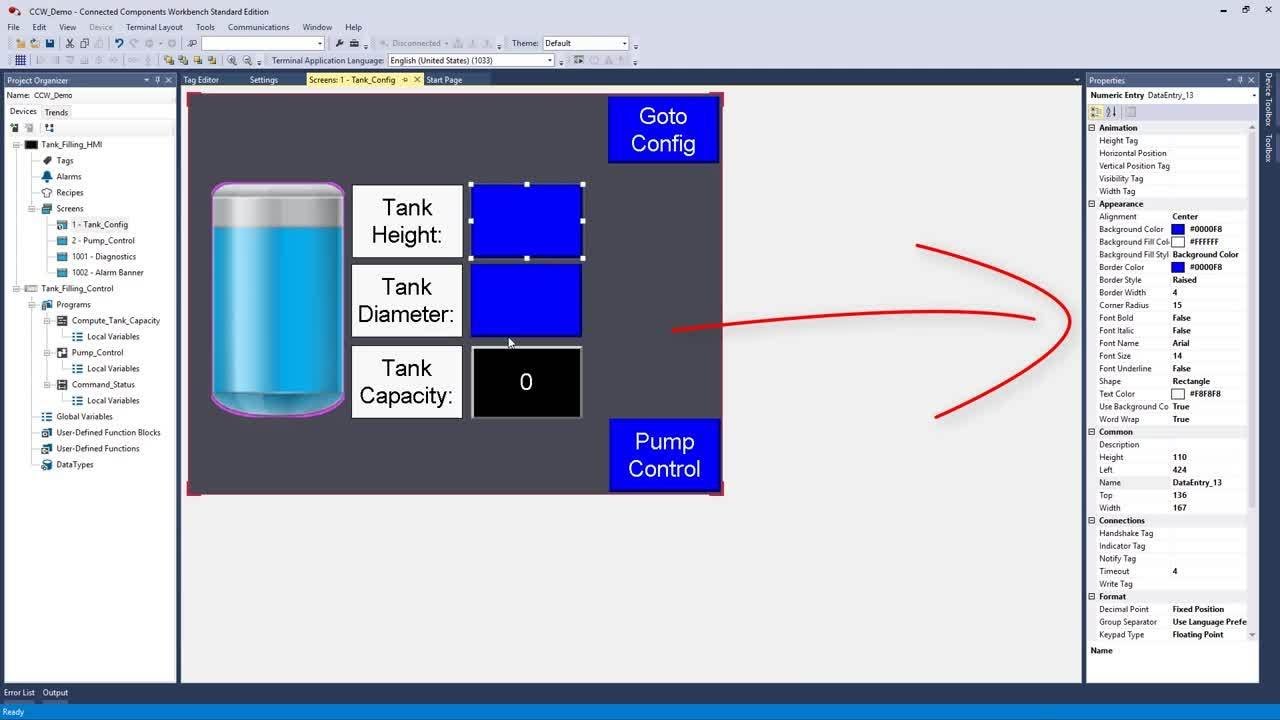 Basics 4 of 4 - Linking PLC tags (V12)