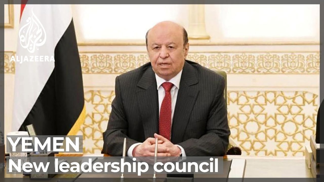 Yemen president hands powers to new leadership council