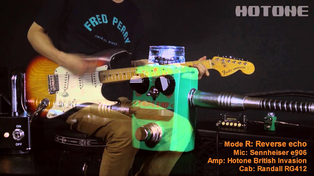 [Tape Eko] Modeling Tape Delay Pedal Demo - Hotone 