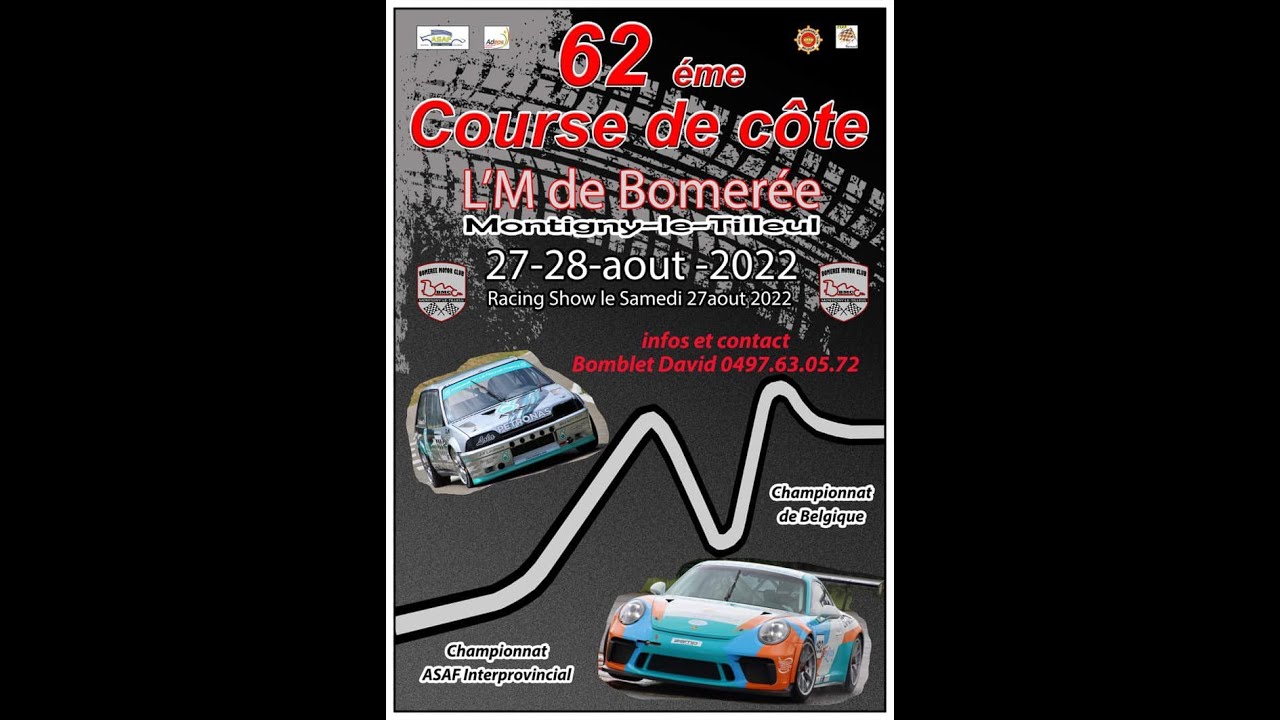 🏁 Course de Côte de l’M de Bomerée, 62e édition !