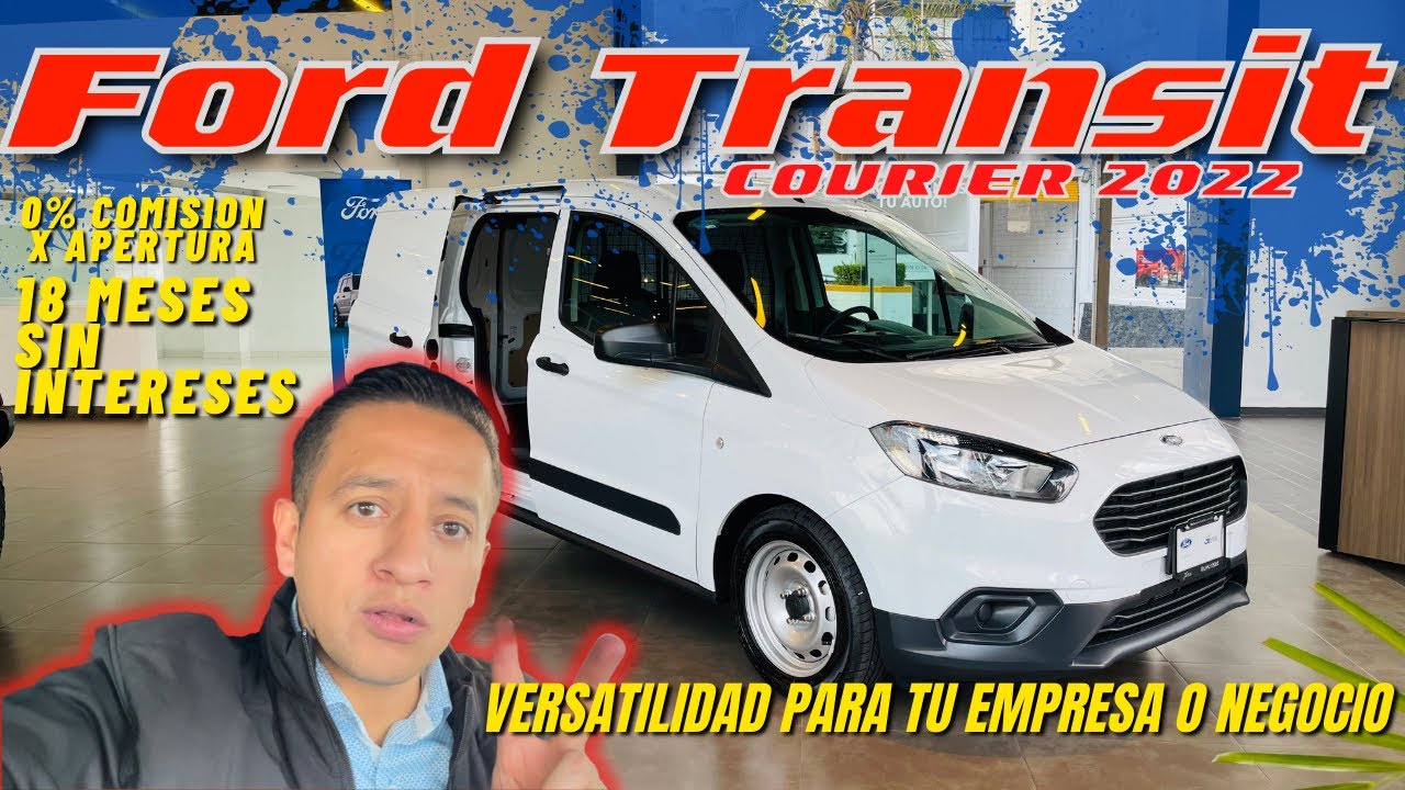 TRÁNSIT Courier VAN 2022 🚐 (Reseña) Que tan Útil 🤔 con JC