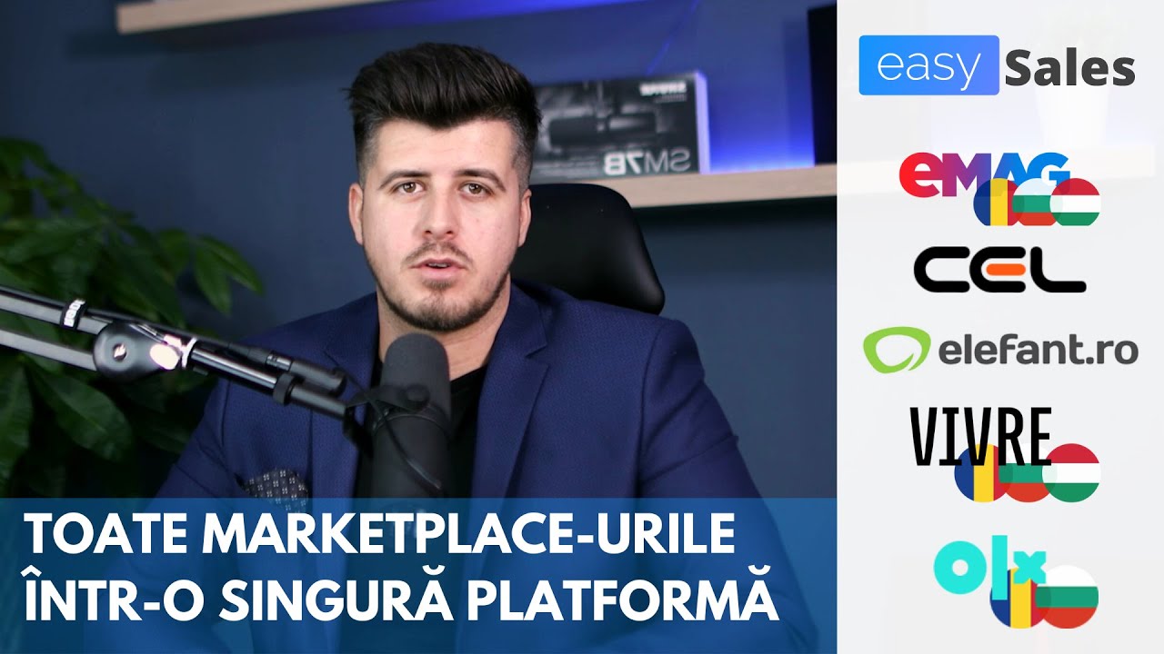 Cum vinzi pe Emag, Cel, Vivre, Elefant.ro, Olx și alte marketplace-uri cu o singură platformă?
