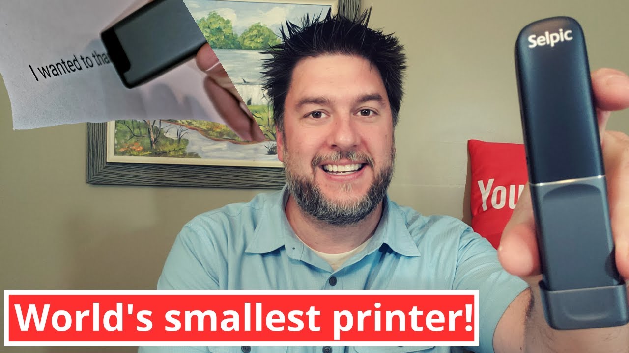 SELPIC handheld printer review: world's smallest printer #selpic [235]