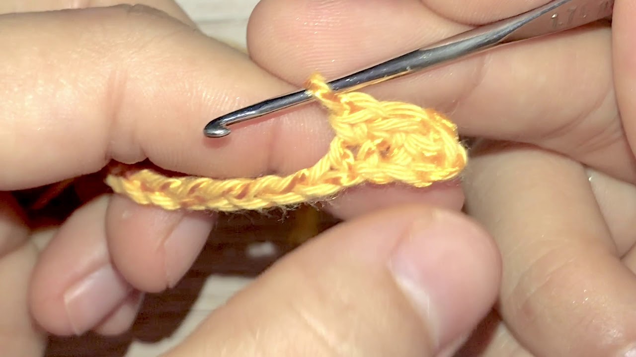 تعليم الكروشي للمبتدئات - غرزة الحشو | crochet