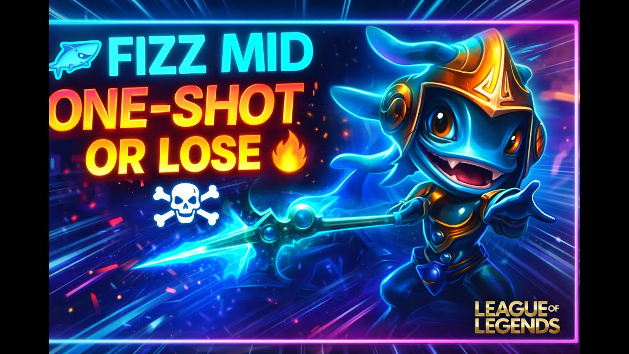 🔥 iZoR One LIVE – Fizz Mid Carry Mode ON 🦈 | No Mercy SoloQ