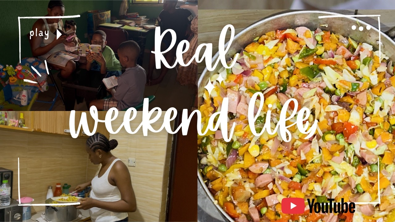 SATURDAY ROUTINE AS A MOM | FAMILY BREAKFAST, BIBLE STUDY & DINNER PREP
