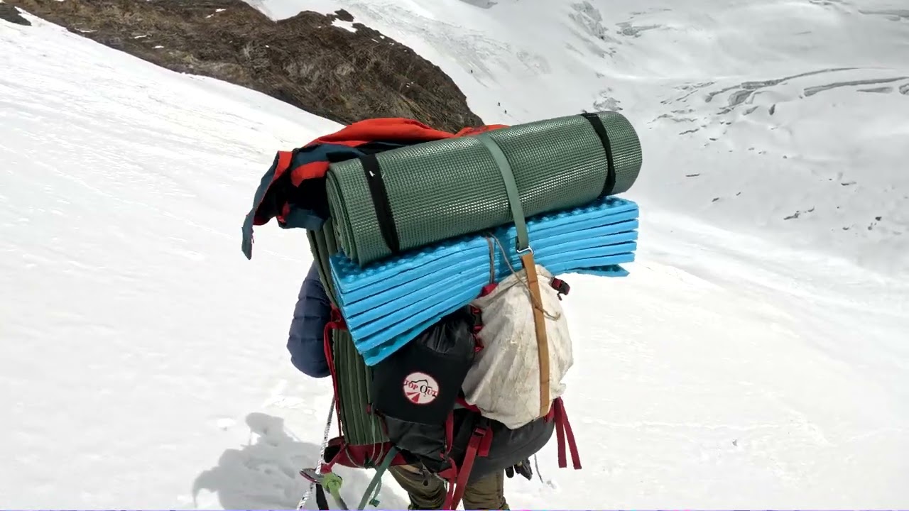 Himlung Himal (Nepal, 7126m)-beautiful, detailed summit push of "easiest" 7000 meter peak, Oct. 2024