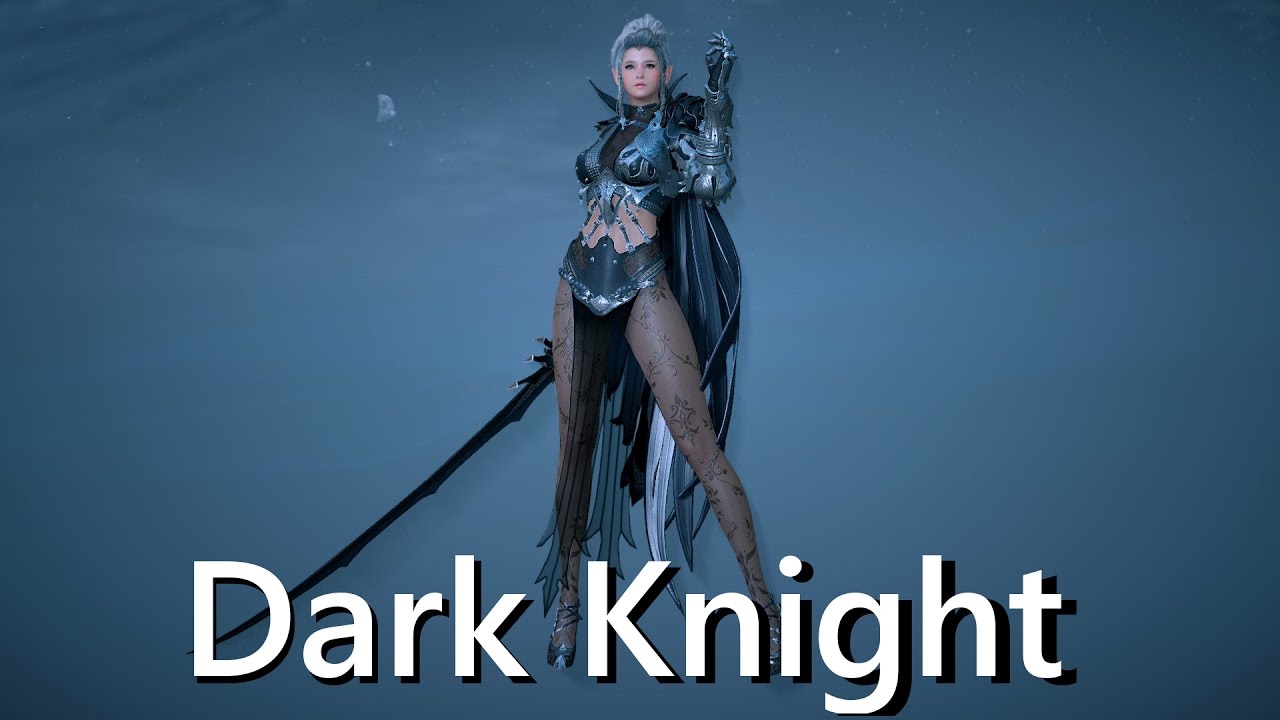 Black Desert Online - Dark Knight(Dark Elf) Character Creation! [KR]