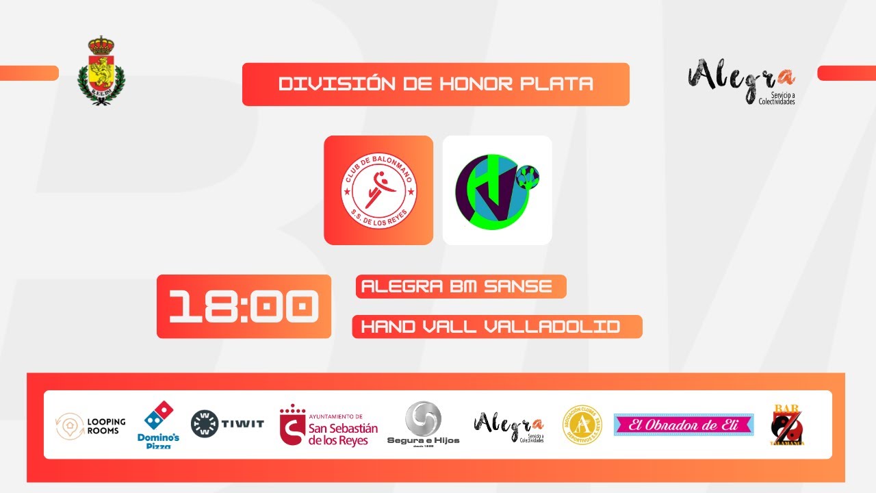 ALEGRA BM SANSE vs HAND VALL VALLADOLID