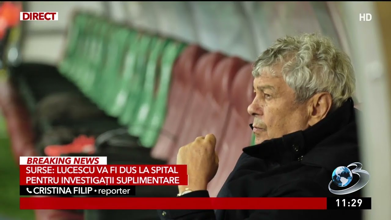 Mircea Lucescu, transportat la spital după ce ar fi leşinat &icirc;n timpul cantomamentului