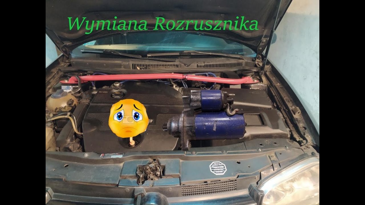 Wymiana rozrusznika golf IV 1.9tdi