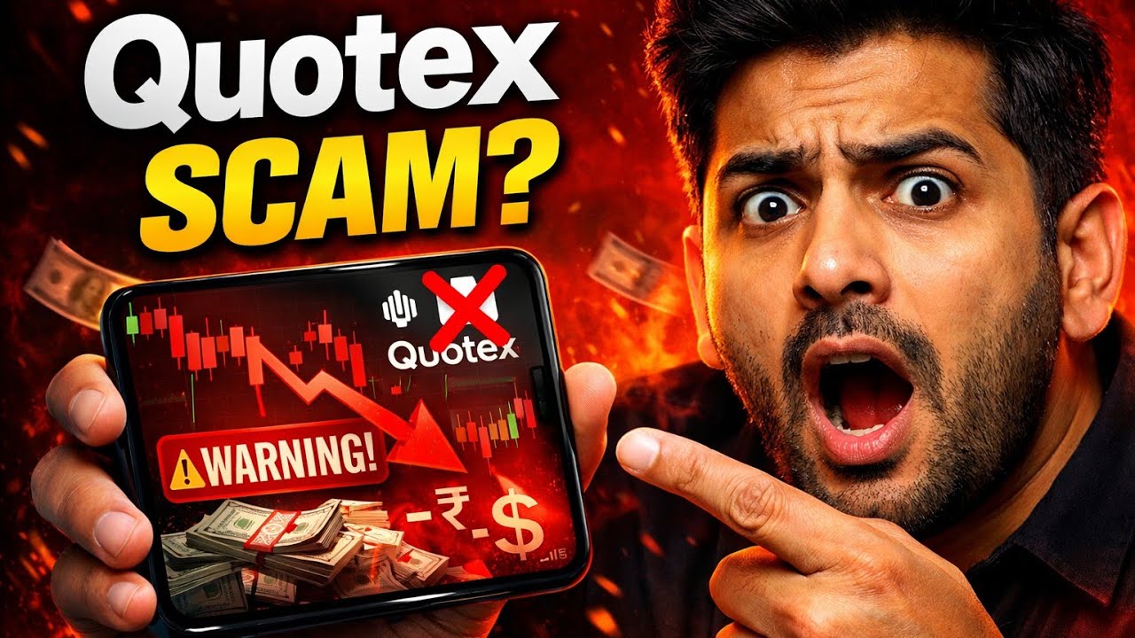 Quotex Scam Exposed 😱 | Binary Trading की सच्चाई | Influencer Fraud Alert | Hindi