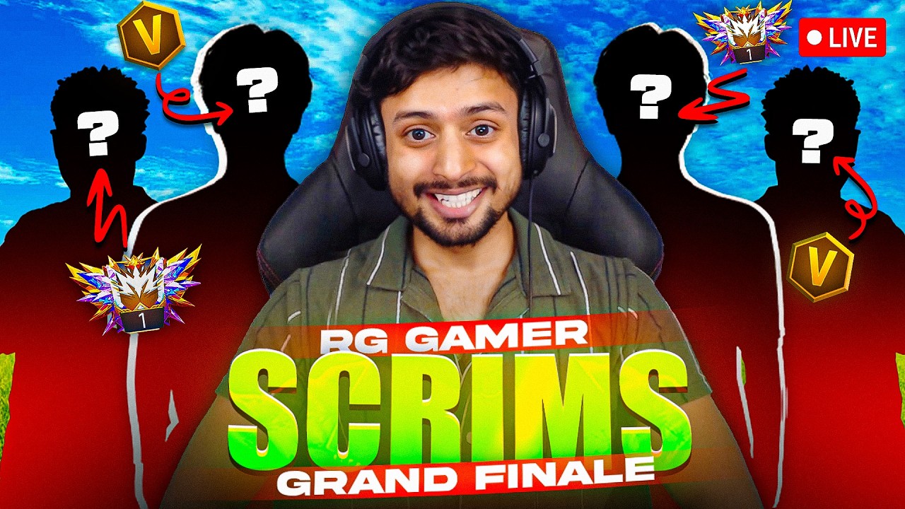 FREE FIRE RG GAMER SCREMS | GRAND FINALE | KAR98 ARMY, DW LIVE, 69 ESP, POOKIE BOYZZ, MP PLAYZ. ETC