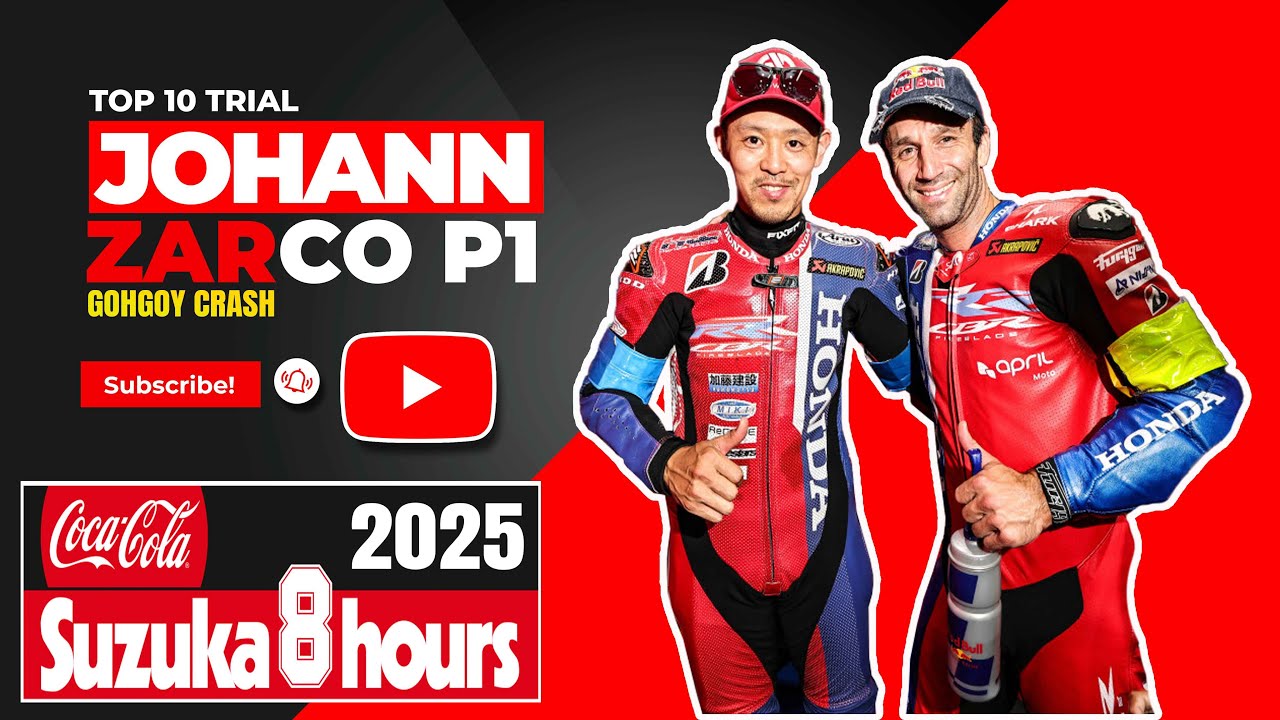 Suzuka 8 Hours Johann Zarco Menjadi Tercepat Di Top 10 Trial #suzuka8hours #johanzarco