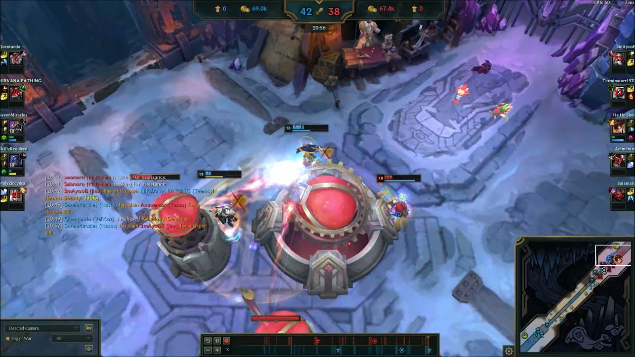 Nasus is stacking